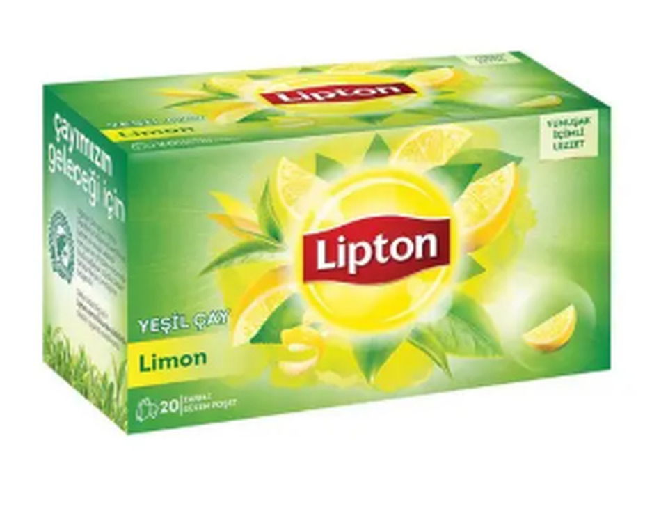 LİPTON YEŞİL ÇAY 20 Lİ / 30 GR. - LİMON